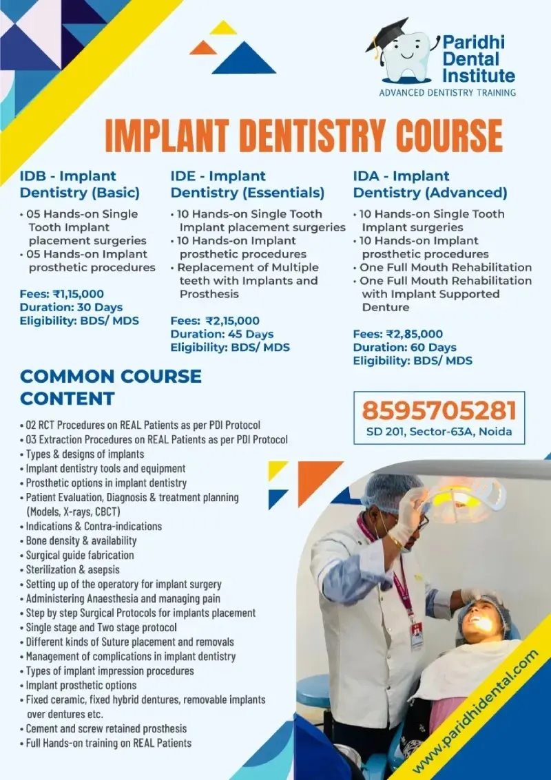 Implant Dentistry Course